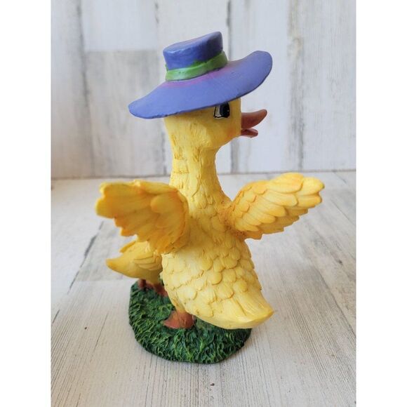 Radko celebrations spring duck baby mama flower figure collectible - Picture 5 of 8